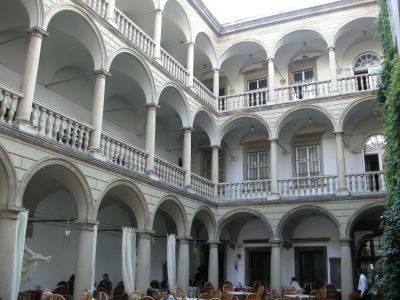 Innergård, Rådhustorget. Innergård, Rådhustorget.